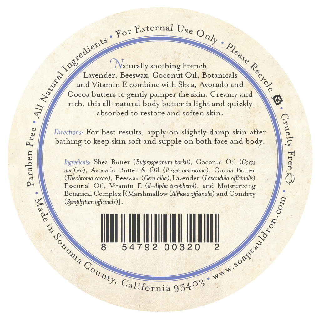 Body Butter French Lavender - Image 4