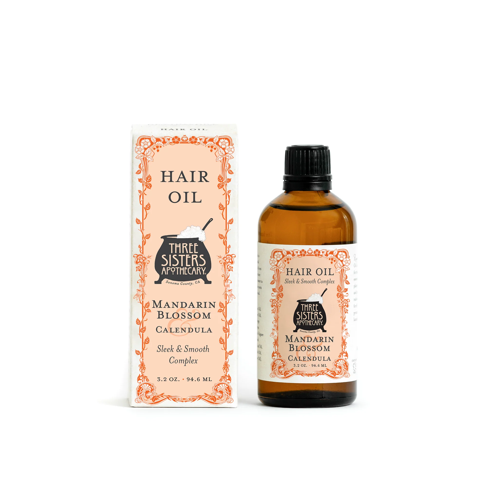 Hair Oil Mandarin Blossom & Calendula - Image 3