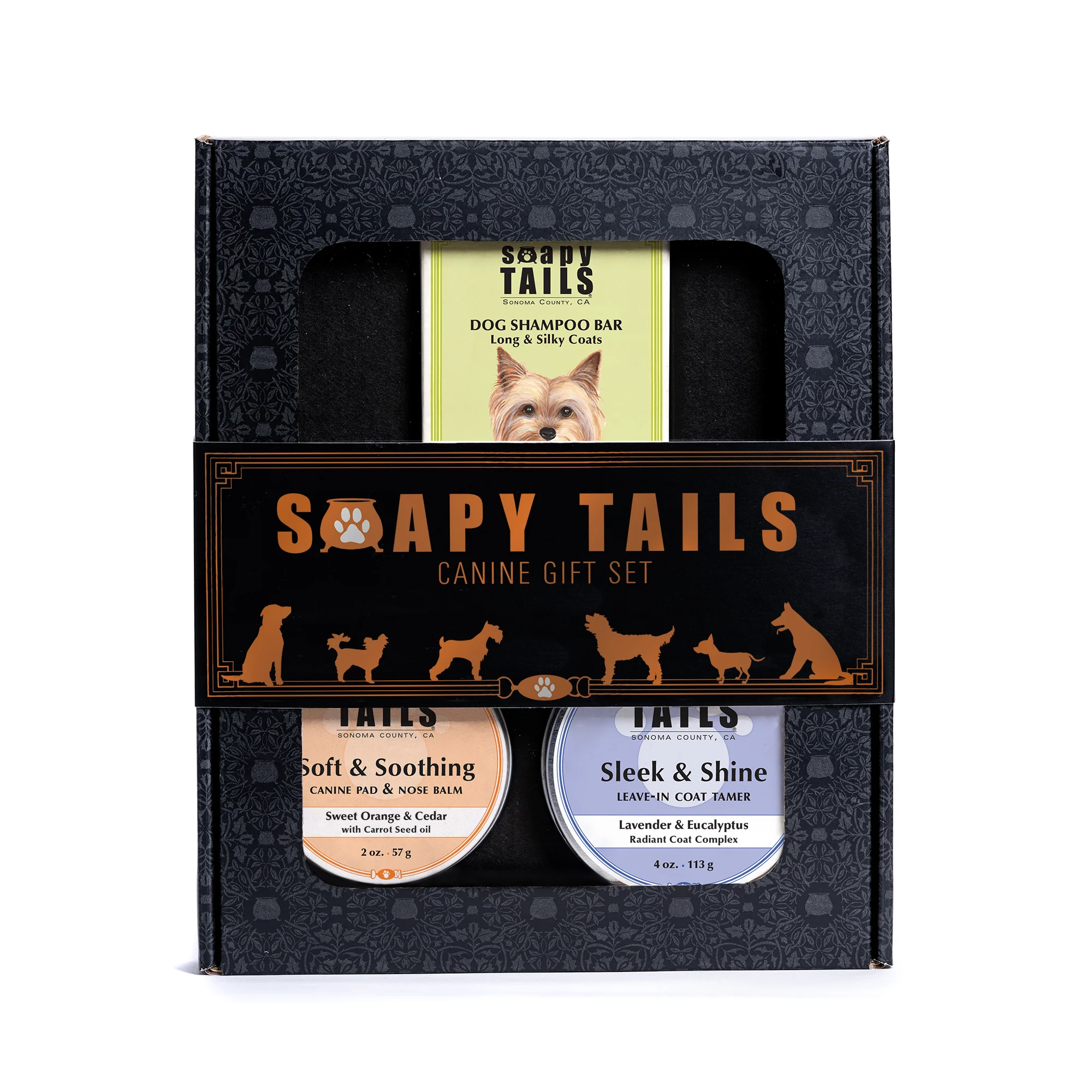 Soapy Tails Dog Boxed Gift Set Splash & Shine - Image 3