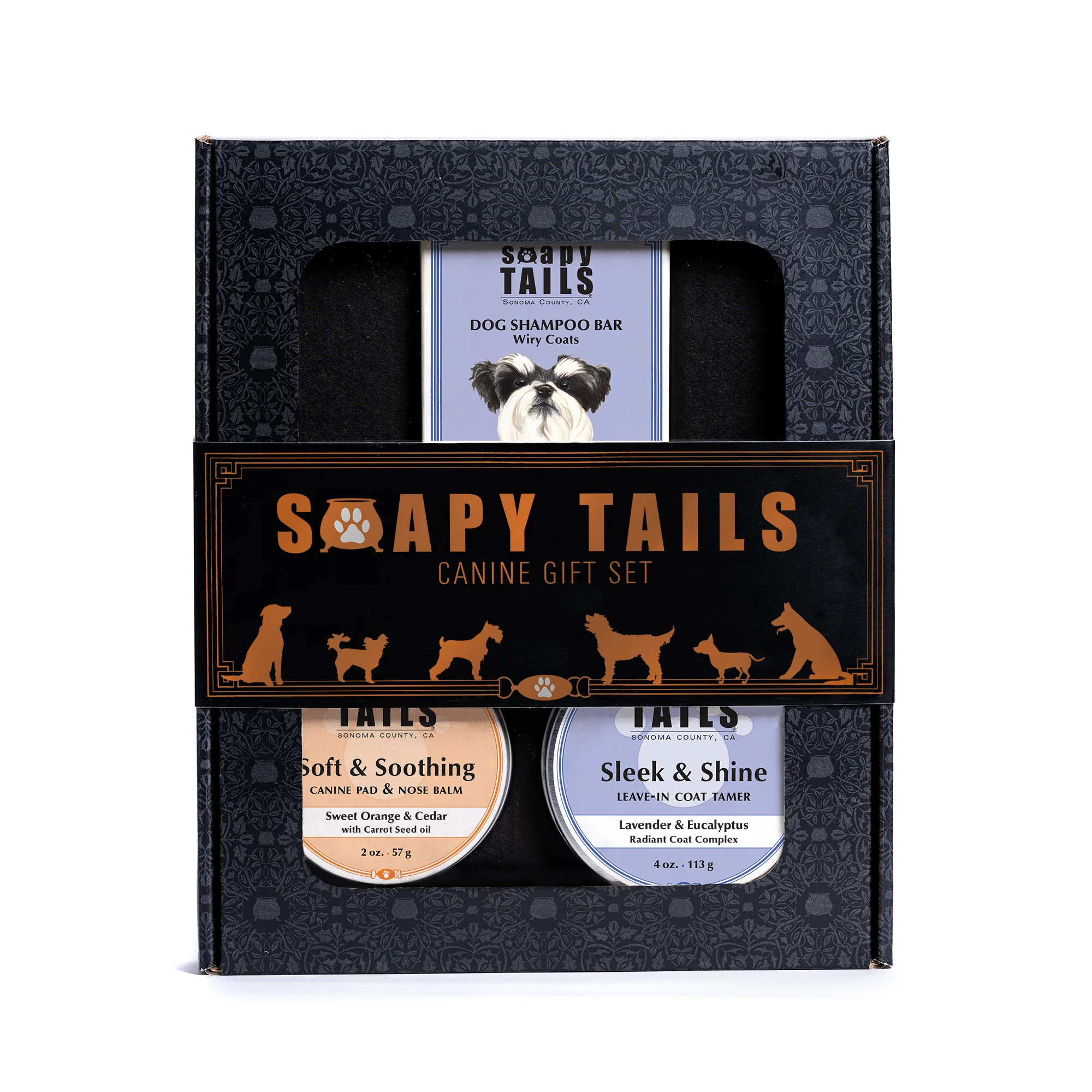 Soapy Tails Dog Boxed Gift Set Splash & Shine - Image 6