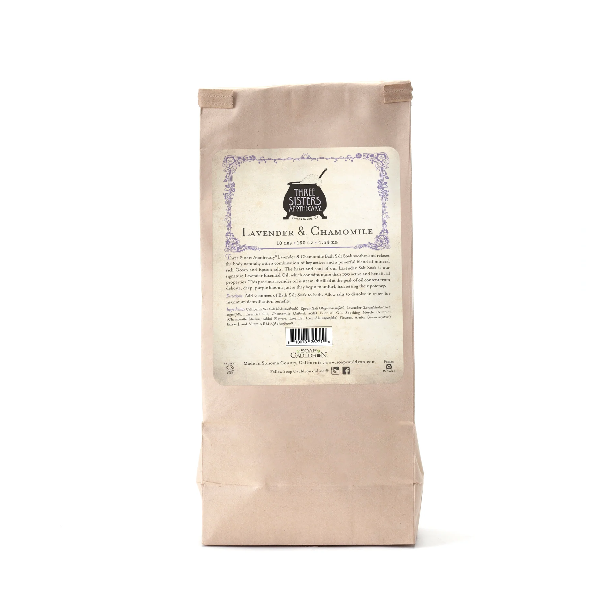 Bath Salt Soak Lavender & Chamomile - Image 7